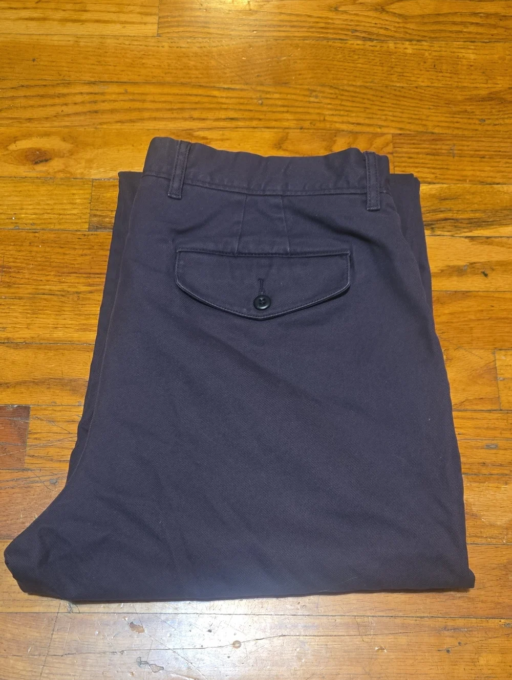 J Crew Oarsman Classic Chino Pants Men 34x34 (32) Dusty Wine Purple Twill Casual
